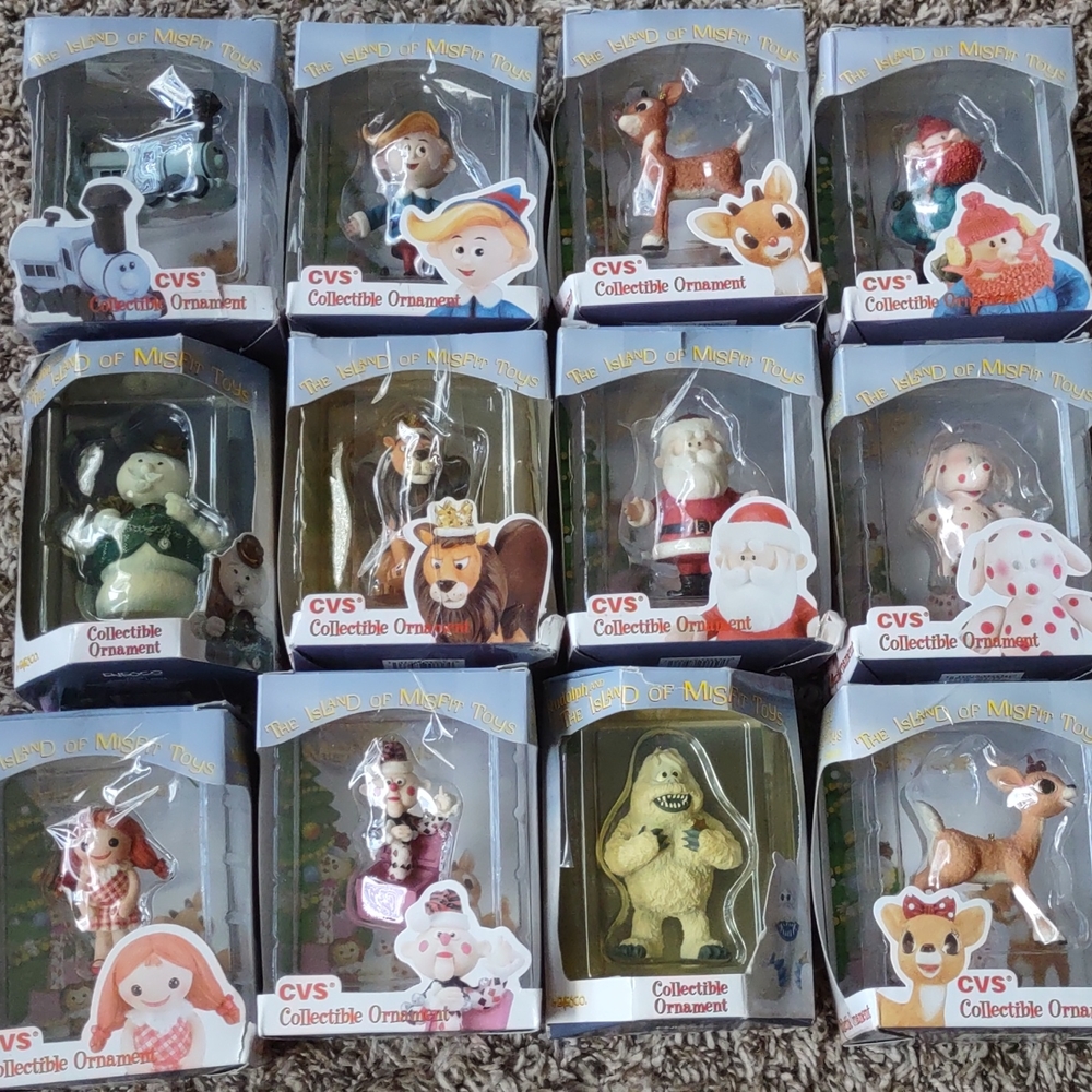 Rudolph Complete Ornaments Set